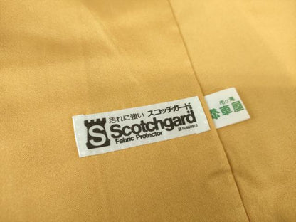 平和屋着物●本場大島紬　7マルキ　草花間道　正絹　逸品　未使用　DAAQ3391ps