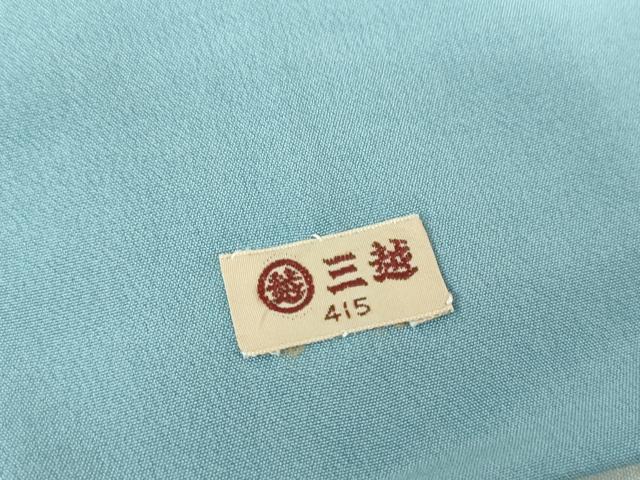 平和屋着物●人間国宝　小宮康孝　江戸小紋　訪問着　枝垂れ花鳥文　鮫小紋柄　三越扱い　正絹　逸品　DAAQ3449ps
