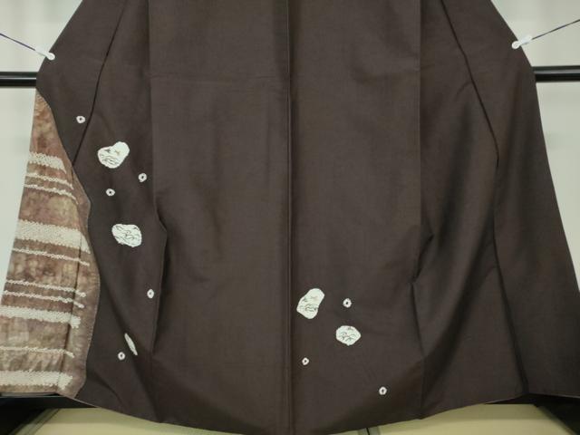 平和屋着物●訪問着 紬地 絞り 飛鳥文 正絹 逸品 DAAQ3498ps