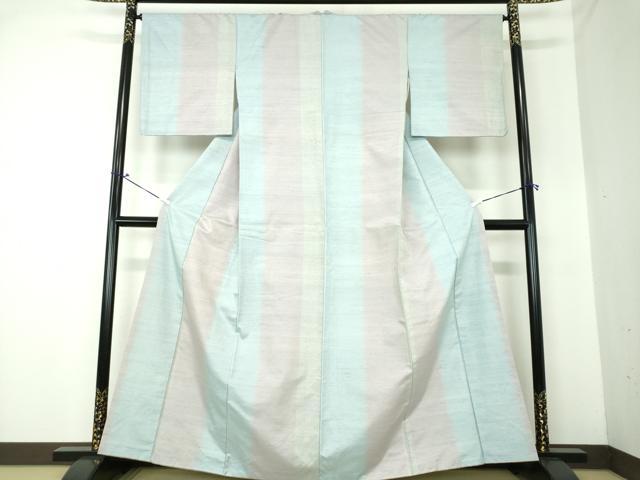 平和屋着物●上質な紬　変わり間道　正絹　逸品　DAAQ3520ps