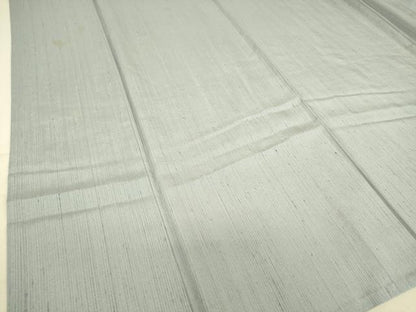 平和屋着物▽上質な紬 単衣 淡藤色 正絹 逸品 DAAQ3566az