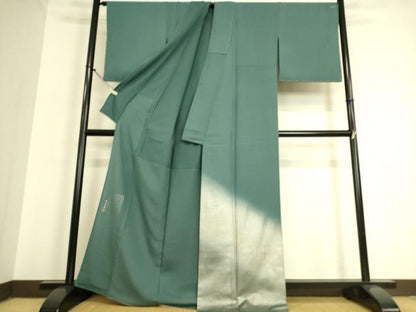平和屋着物▽松尾光琳 訪問着 無双 絽×絽 絽袷 銀花 銀彩 正絹 逸品 未使用 DAAQ3574az