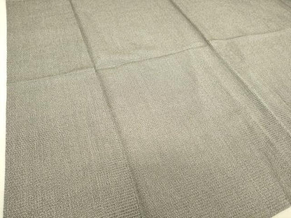 平和屋着物▽男性 お召 単衣 亀甲柄 正絹 逸品 DAAQ3575az