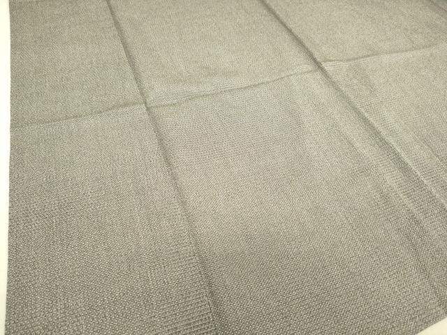 平和屋着物▽男性 お召 単衣 亀甲柄 正絹 逸品 DAAQ3575az
