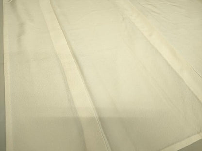 平和屋着物▽男性 色無地 単衣 薄卵色 正絹 逸品 未使用 DAAQ3591az