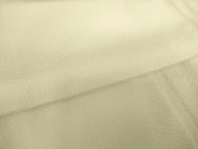 平和屋着物▽男性 色無地 単衣 薄卵色 正絹 逸品 未使用 DAAQ3591az