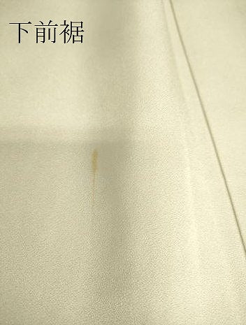 平和屋着物▽訪問着 単衣 遠山樹林文 手描き 銀彩 正絹 逸品 DAAQ3594az