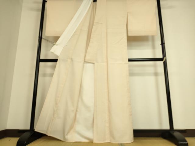 平和屋着物▽本塩沢 単衣 蚊絣 正絹 逸品 DAAQ3602az