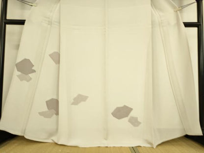 平和屋着物▽豪華色留袖 単衣 地紋起こし 破れ色紙花文 正絹 逸品 DAAQ4365az