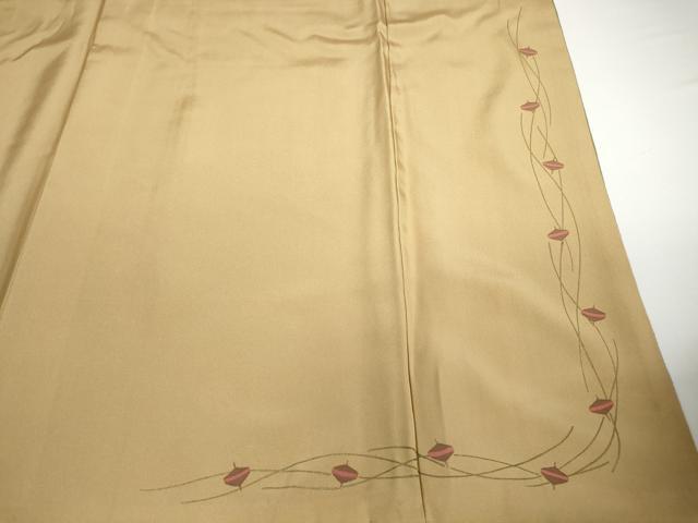 平和屋着物□上質な小紋 舞葉文 正絹 逸品 DAAQ5995ya
