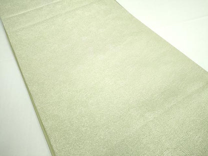 平和屋着物■六通柄袋帯 螺鈿 鮫小紋柄 正絹 逸品 DAAQ8467sf