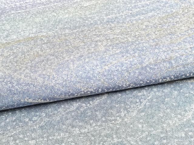 平和屋着物●世界的友禅作家 千地泰弘 訪問着 流水文 暈し染め 金銀糸 花鳥文 暈し染め 金彩 正絹 逸品 DAAR0139yyy