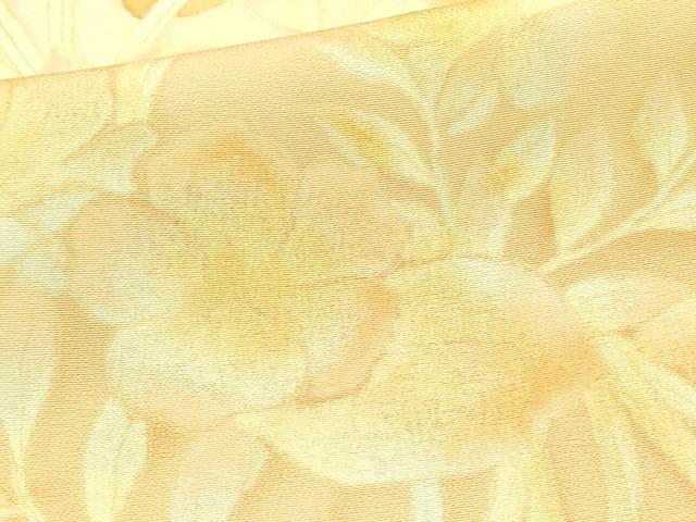 平和屋着物●上質な小紋　草花文　暈し染め　正絹　逸品　DAAR0159yyy