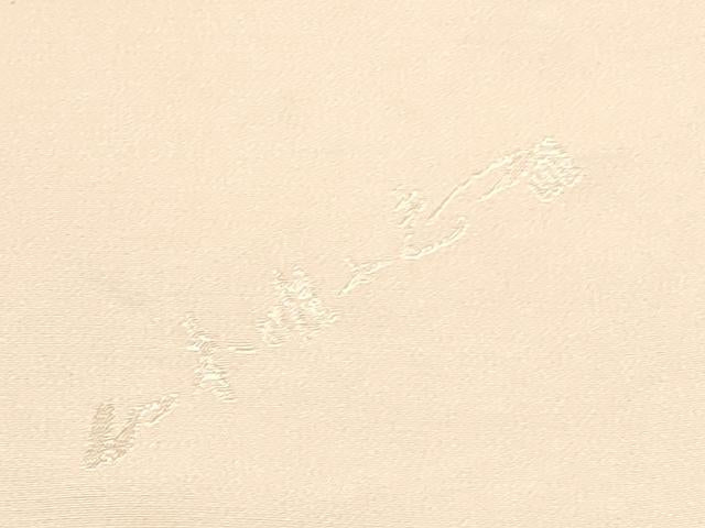 平和屋着物●日展作家 山本唯与志 レリーフ染 訪問着 霞シルエット 正絹 逸品 DAAR0168yyy