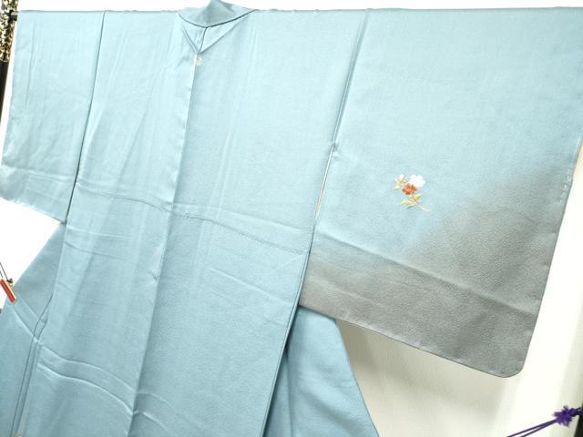平和屋着物●中国三大刺繍 スワトウ刺繍 汕頭刺繍 訪問着 人物楽器花文 暈し染め 金糸 正絹 逸品 DAAR0170yyy
