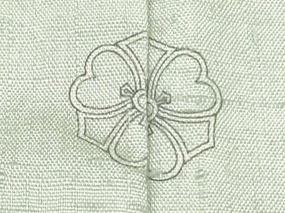 平和屋着物●中国三大刺繍 スワトウ刺繍 汕頭刺繍 総刺繍 訪問着 紬地 草花文 暈し染め 金糸 正絹 逸品 DAAR0279yyy