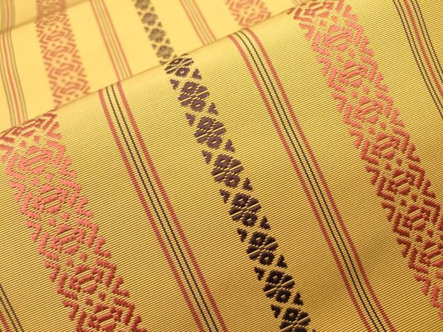 平和屋着物●本場筑前博多織 八寸名古屋帯 献上 正絹 逸品 未使用 DAAR0827fe