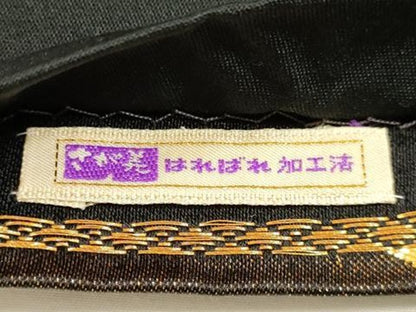 平和屋着物∵女の子 十三参り 子供 祝着・袋帯セット 絞り 地紙花文 金彩 さが美扱い 逸品 DAAR1370jm