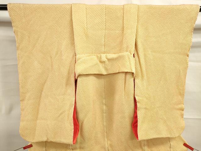 平和屋着物[]七五三　女の子　３歳　祝着　三つ身　被布セット　総絞り　逸品　DAAR1467jm