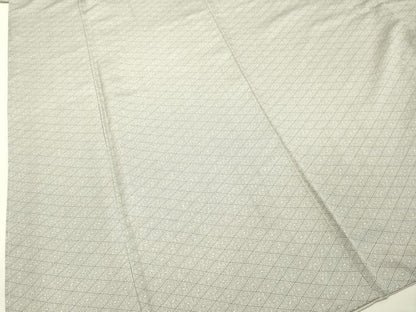 平和屋着物●江戸小紋 菱文 ロング丈 正絹 逸品 未使用 DAAR4308tw