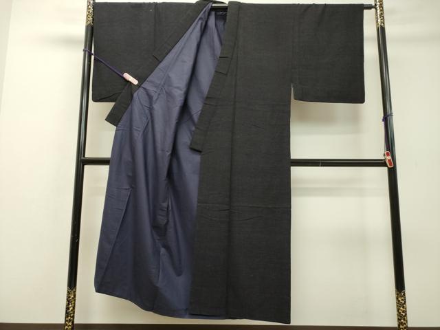 平和屋着物●男性　紬　霞文　正絹　逸品　DAAR4314tw