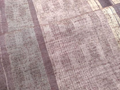 平和屋着物●上質な紬 間道 やまと誂製 背抜き仕立て 正絹 逸品 DAAR4328tw