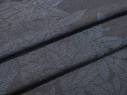 平和屋着物●結城紬 草葉文 正絹 逸品 DAAR4340tw