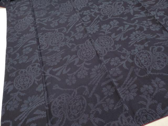 平和屋着物●結城紬 花鼓 正絹 逸品 DAAR4359tw