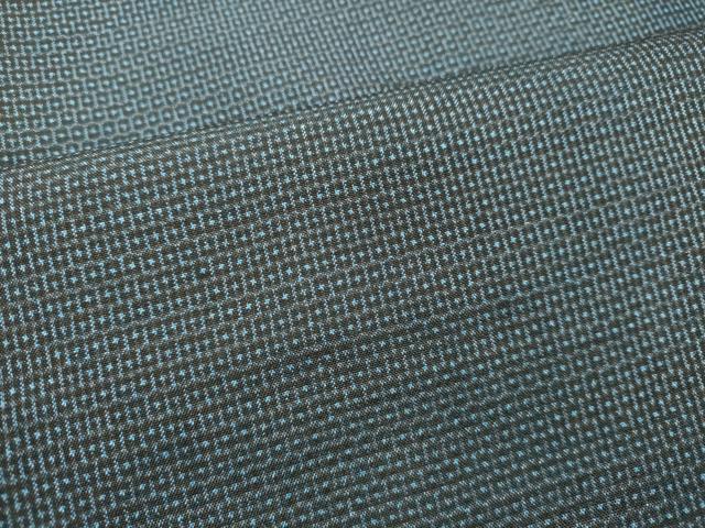 平和屋着物●男性　本場大島紬　アンサンブル　100亀甲　総詰め　正絹　逸品　DAAR4392tw