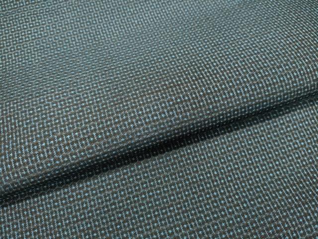 平和屋着物●男性　本場大島紬　アンサンブル　100亀甲　総詰め　正絹　逸品　DAAR4392tw