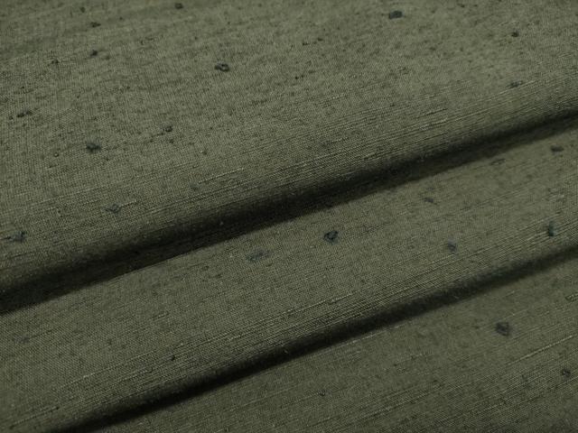 平和屋着物●男性 髭紬 革色 正絹 逸品 DAAR4420tw