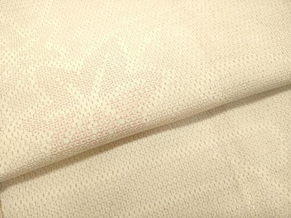 平和屋着物●本塩沢 110亀甲 楓 正絹 逸品 DAAR4481tw
