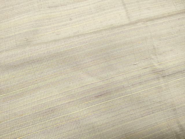 平和屋着物●紅花紬 米沢 霞文 正絹 逸品 未使用 DAAR4482tw