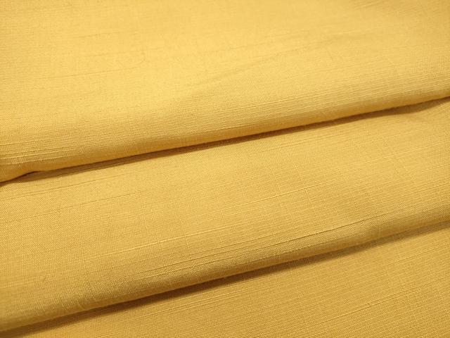 平和屋着物●上質な紬 花葉色 正絹 逸品 DAAR4494tw