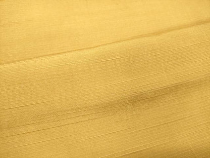 平和屋着物●上質な紬 花葉色 正絹 逸品 DAAR4494tw