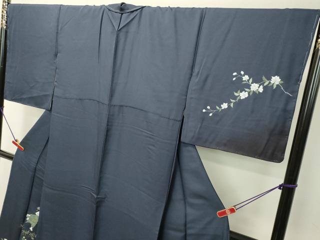 平和屋着物●訪問着 童子草花文 暈し染め 金銀彩 正絹 逸品 未使用 DAAR4495tw