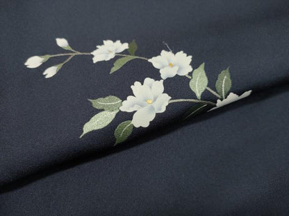 平和屋着物●訪問着 童子草花文 暈し染め 金銀彩 正絹 逸品 未使用 DAAR4495tw