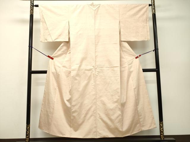 平和屋着物●紅花紬 米沢 新田秀次 霞文 正絹 逸品 DAAR4502tw