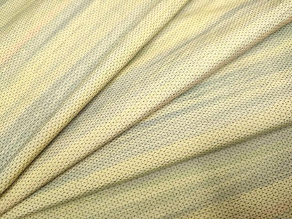 平和屋着物▽上質な紬 単衣 霞文 正絹 逸品 DAAR5356du
