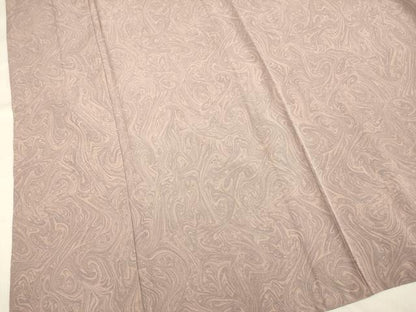 平和屋着物▽上質な小紋 単衣 墨流し文様 正絹 逸品 DAAR5499du
