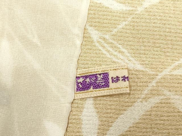 平和屋着物▽上質な小紋 単衣 草花文 さが美扱い 正絹 逸品 DAAR5503du