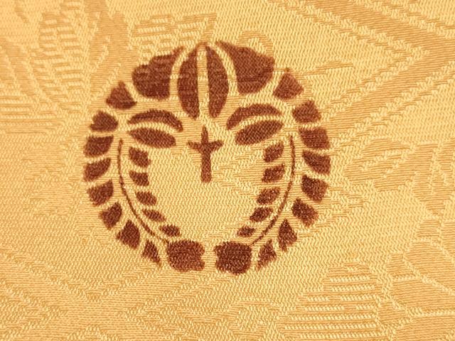 平和屋着物[]お宮参り　男の子　祝着　産着　初着　のしめ　駒刺繍　虎　笹竹文　暈し染め　金彩　逸品　DAAR6191ma
