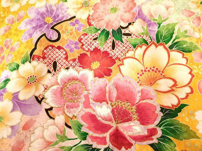 平和屋着物[]お宮参り　女の子　祝着　産着　初着　のしめ　刺繍　雪輪鞠花文　暈し染め　金彩　逸品　DAAR6268ma