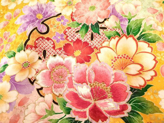 平和屋着物[]お宮参り　女の子　祝着　産着　初着　のしめ　刺繍　雪輪鞠花文　暈し染め　金彩　逸品　DAAR6268ma