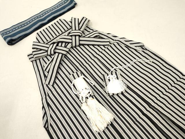 平和屋着物[]七五三　男の子　祝着・羽織・長襦袢・行灯袴・小物セット　草木染　逸品　DAAR6285ma