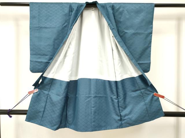 平和屋着物[]七五三　男の子　祝着・羽織・行灯袴・小物セット　菱文　洗える着物　DAAR6287ma