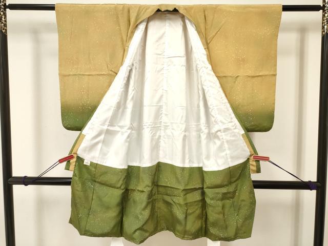 平和屋着物[]七五三　男の子　祝着・羽織・行灯袴セット　人物文　暈し染め　逸品　DAAR6358ma