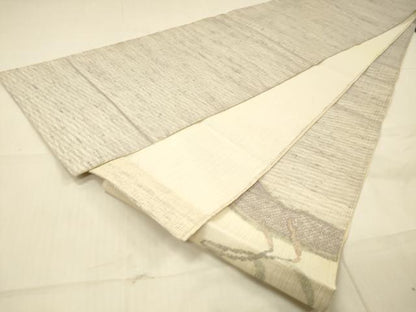 平和屋着物＊夏物 太鼓柄袋帯 稲穂 金糸 正絹 逸品 DAAR6999cm