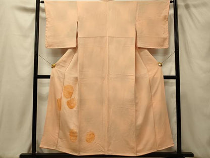 平和屋着物■色留訪問着　仕覆文　地紋起こし　暈し染め　正絹　逸品　DAAR7277we