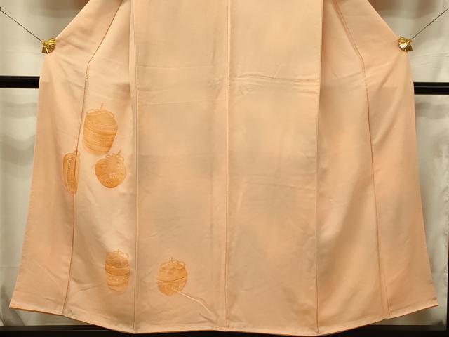 平和屋着物■色留訪問着　仕覆文　地紋起こし　暈し染め　正絹　逸品　DAAR7277we
